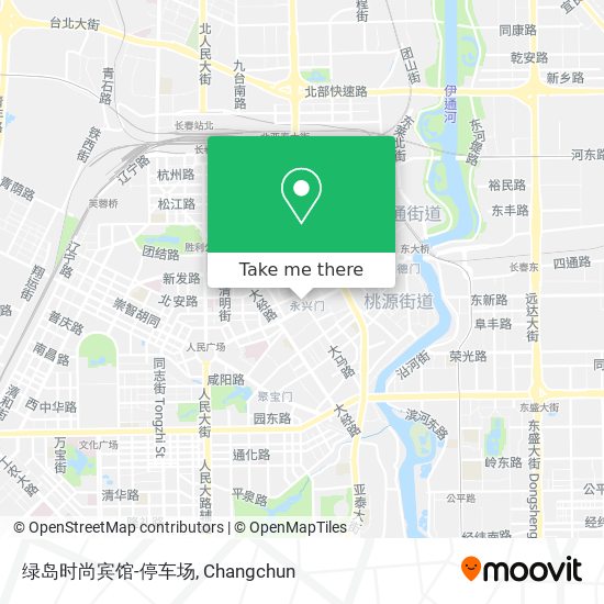 绿岛时尚宾馆-停车场 map