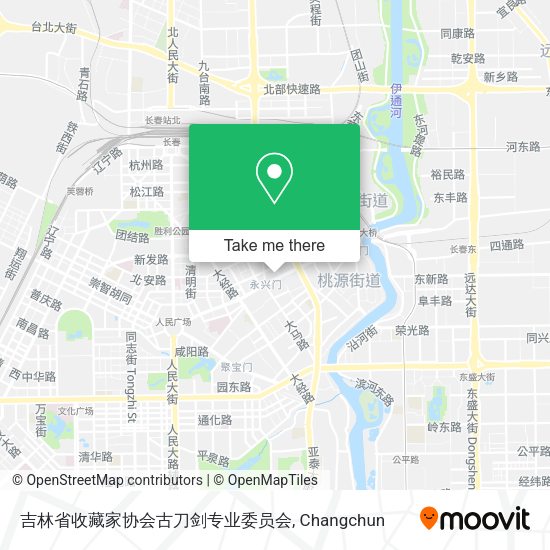 吉林省收藏家协会古刀剑专业委员会 map