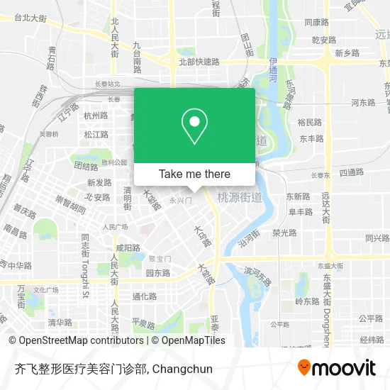 齐飞整形医疗美容门诊部 map