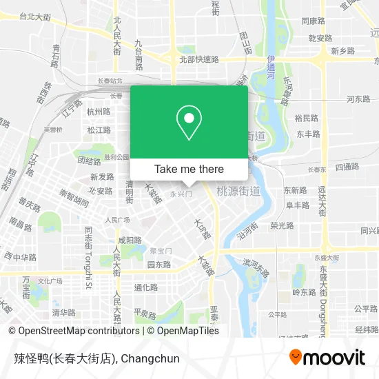 辣怪鸭(长春大街店) map