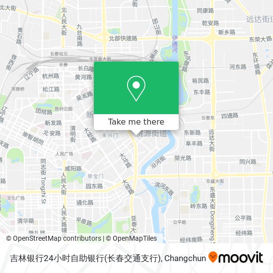 吉林银行24小时自助银行(长春交通支行) map