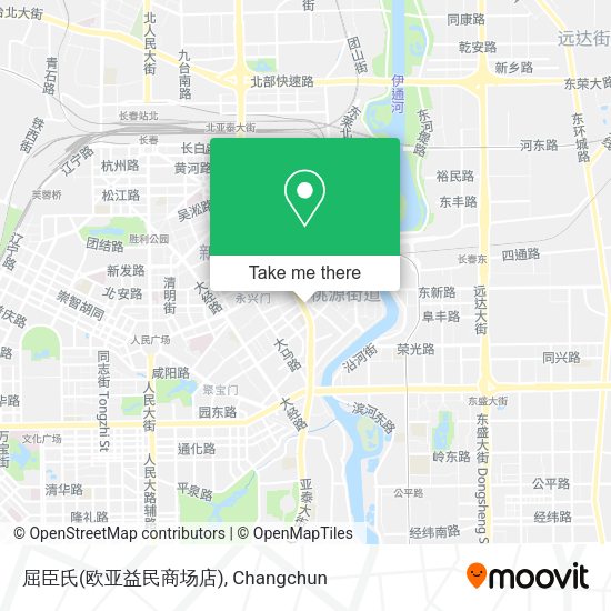 屈臣氏(欧亚益民商场店) map