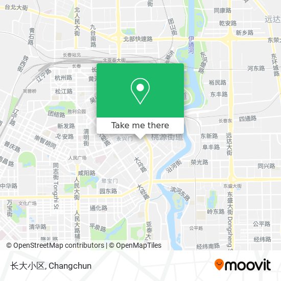 长大小区 map