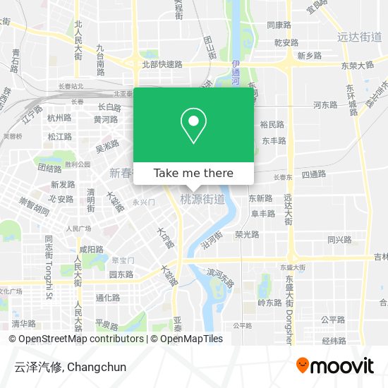 云泽汽修 map