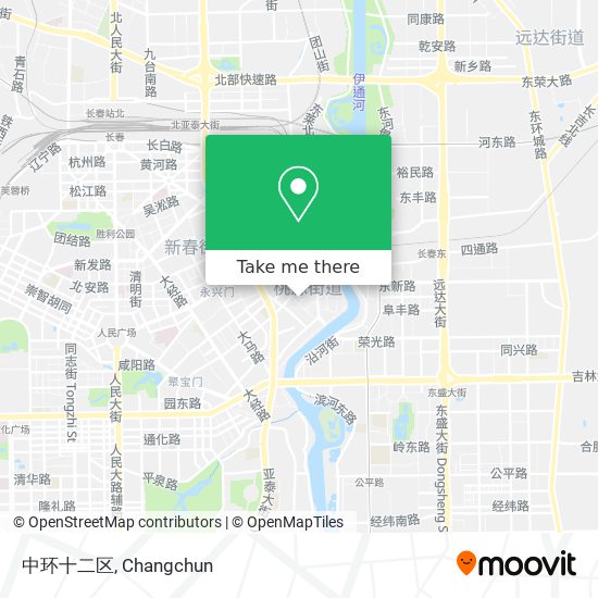 中环十二区 map