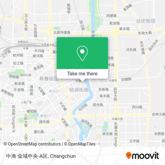 中海·金域中央-A区 map