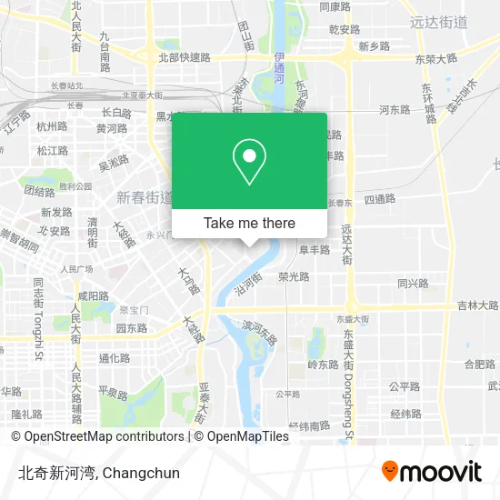 北奇新河湾 map