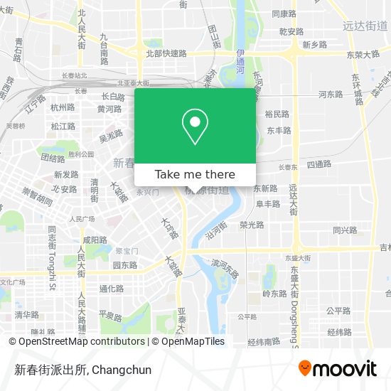 新春街派出所 map