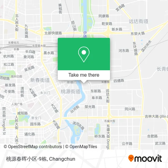 桃源春晖小区-9栋 map