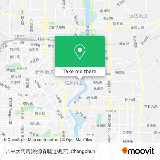 吉林大药房(桃源春晓连锁店) map