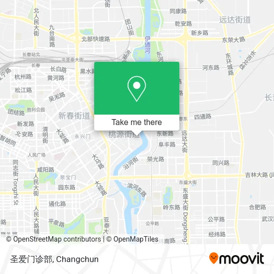圣爱门诊部 map