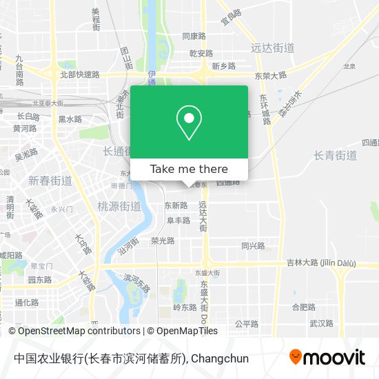 中国农业银行(长春市滨河储蓄所) map