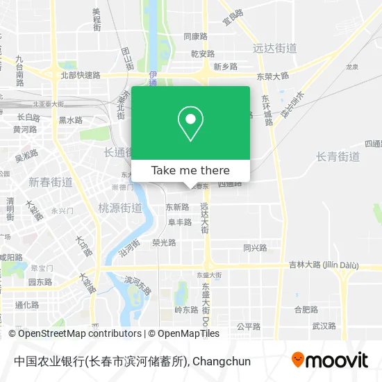 中国农业银行(长春市滨河储蓄所) map