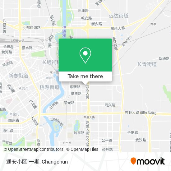通安小区-一期 map