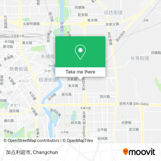 加点利超市 map