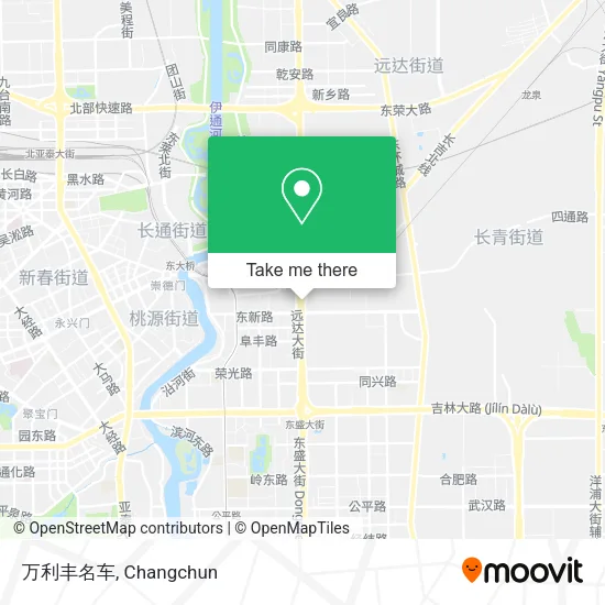 万利丰名车 map