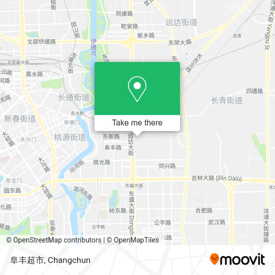 阜丰超市 map