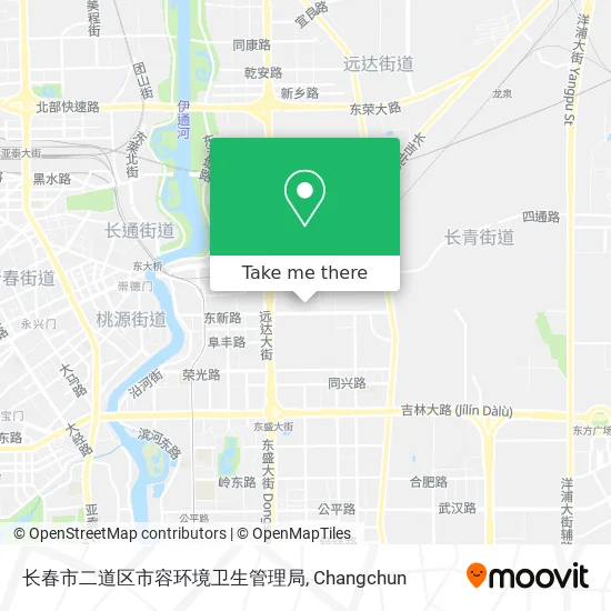 长春市二道区市容环境卫生管理局 map