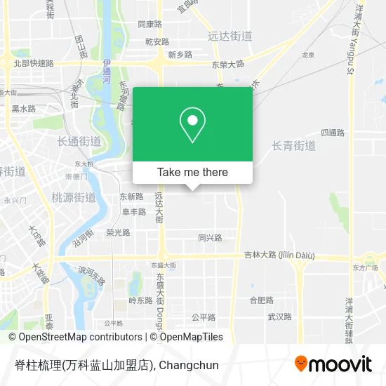 脊柱梳理(万科蓝山加盟店) map