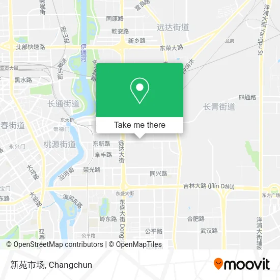 新苑市场 map