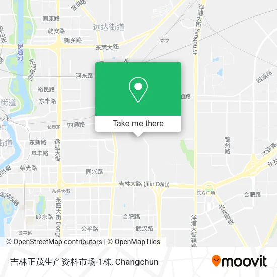 吉林正茂生产资料市场-1栋 map