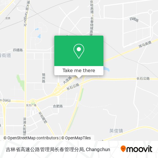 吉林省高速公路管理局长春管理分局 map