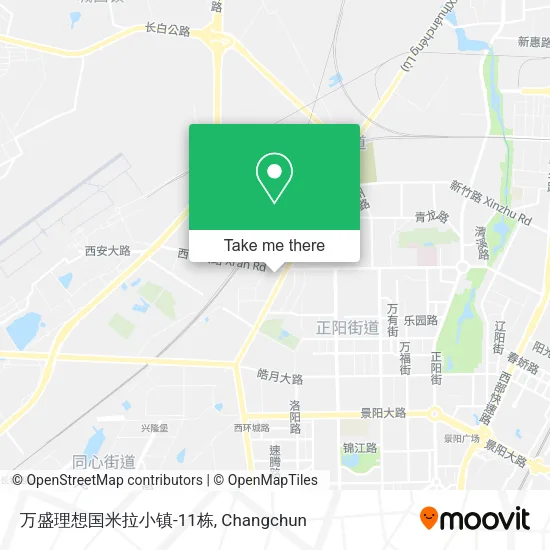 万盛理想国米拉小镇-11栋 map