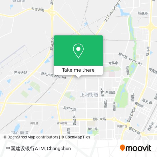 中国建设银行ATM map