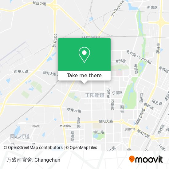 万盛南官舍 map