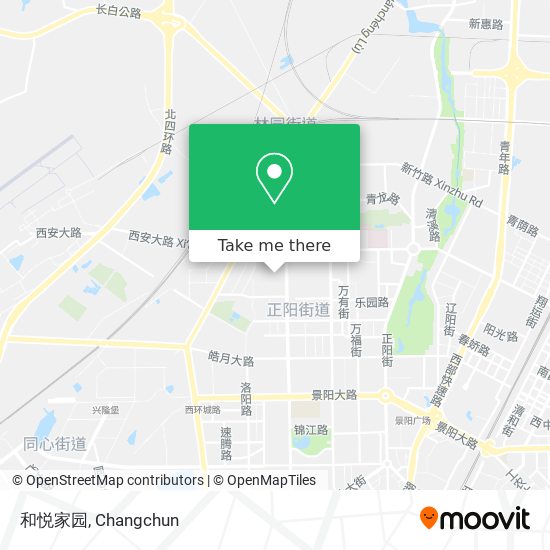 和悦家园 map