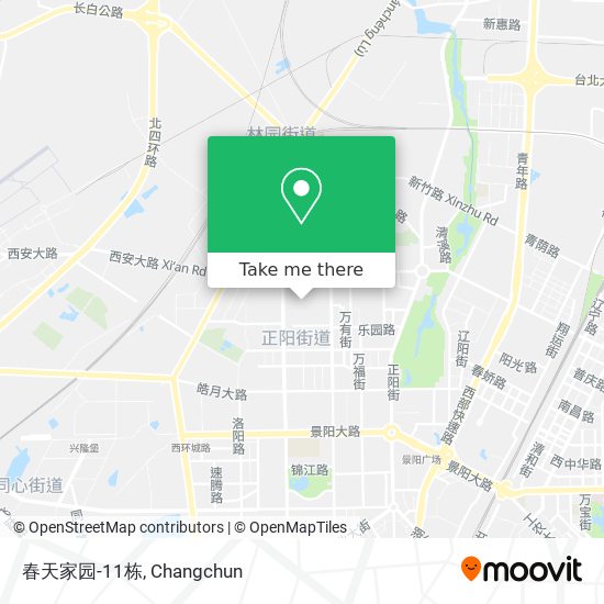 春天家园-11栋 map