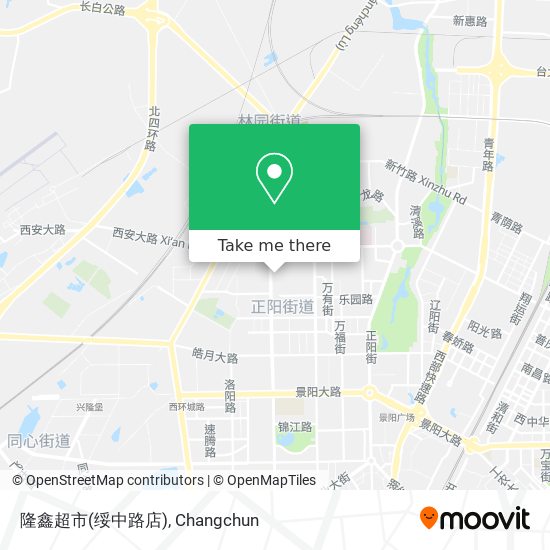 隆鑫超市(绥中路店) map