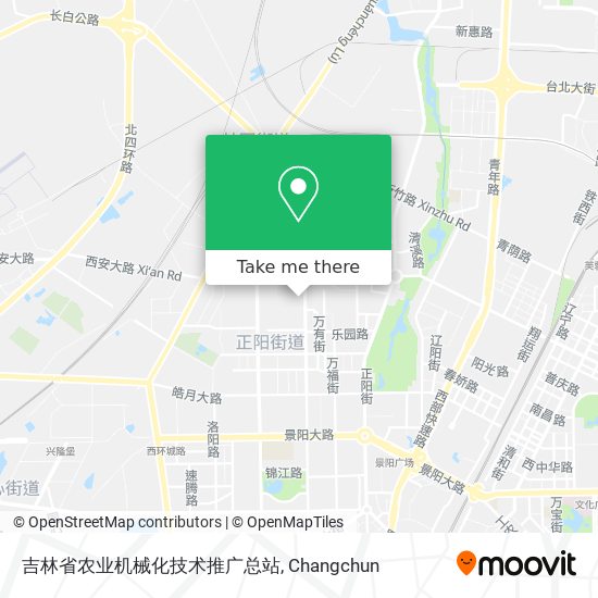 吉林省农业机械化技术推广总站 map