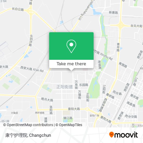 康宁护理院 map