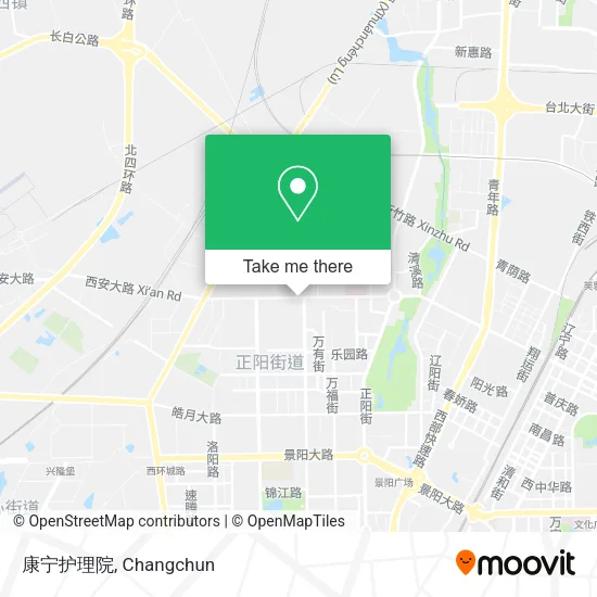 康宁护理院 map