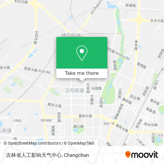 吉林省人工影响天气中心 map
