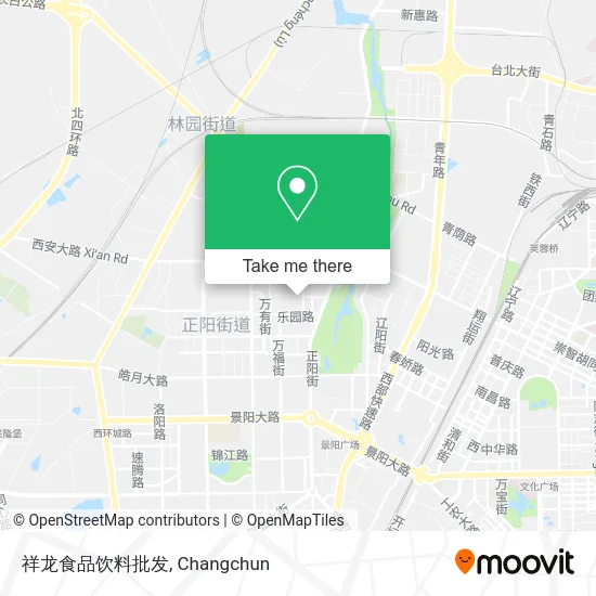 祥龙食品饮料批发 map
