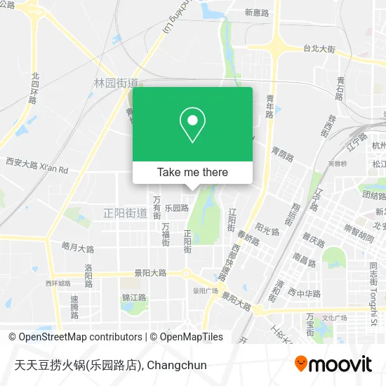天天豆捞火锅(乐园路店) map