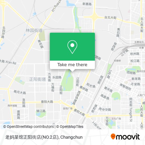 老妈菜馆正阳街店(NO.2店) map