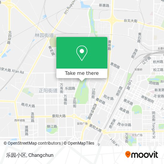 乐园小区 map