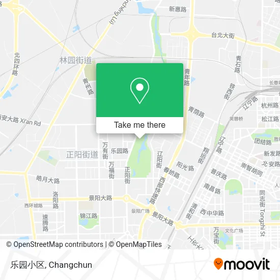 乐园小区 map