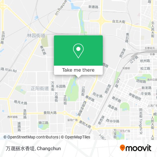 万晟丽水香堤 map
