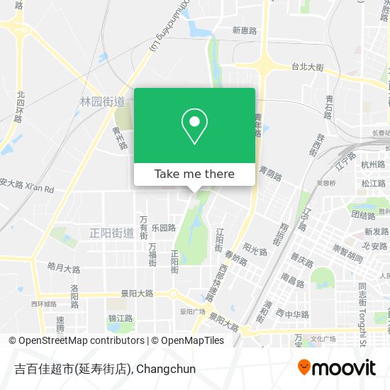 吉百佳超市(延寿街店) map