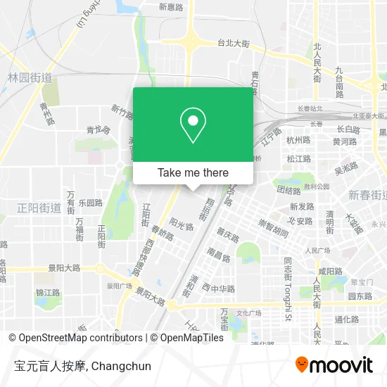 宝元盲人按摩 map