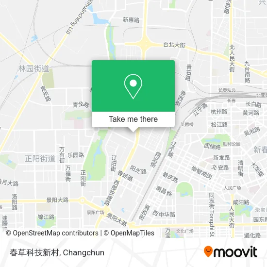 春草科技新村 map