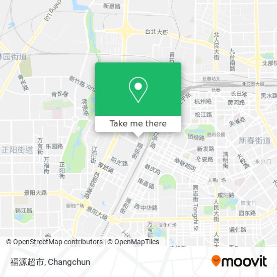福源超市 map