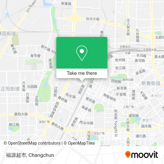 福源超市 map