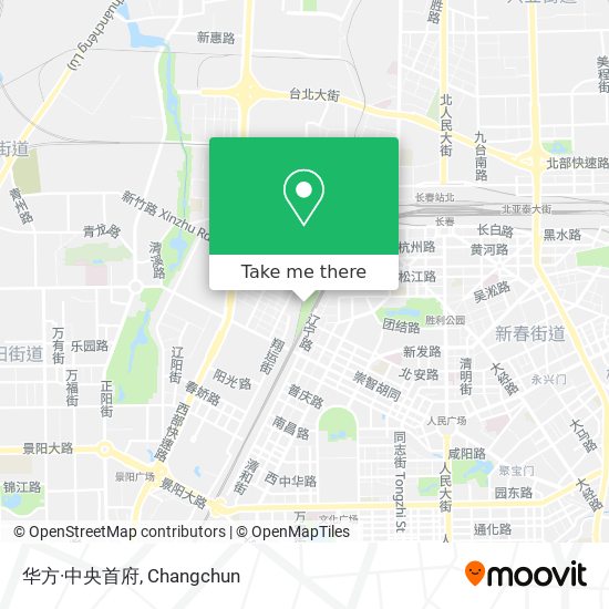 华方·中央首府 map
