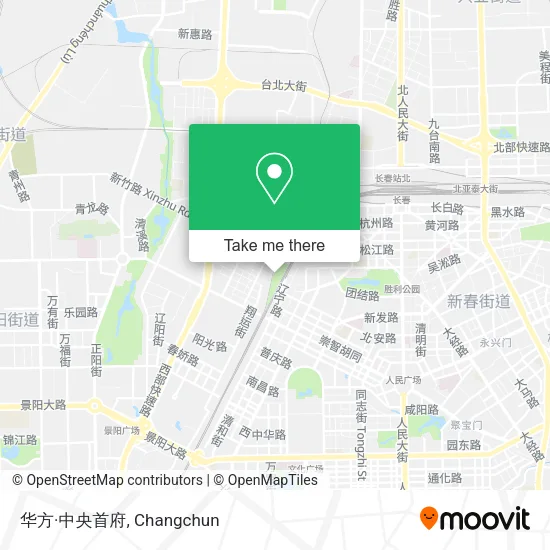 华方·中央首府 map