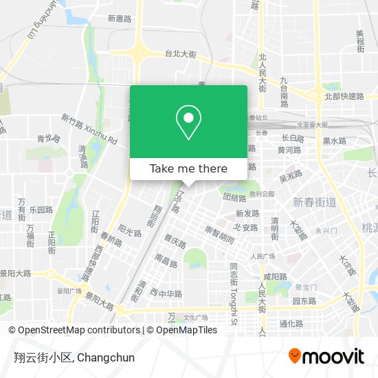 翔云街小区 map